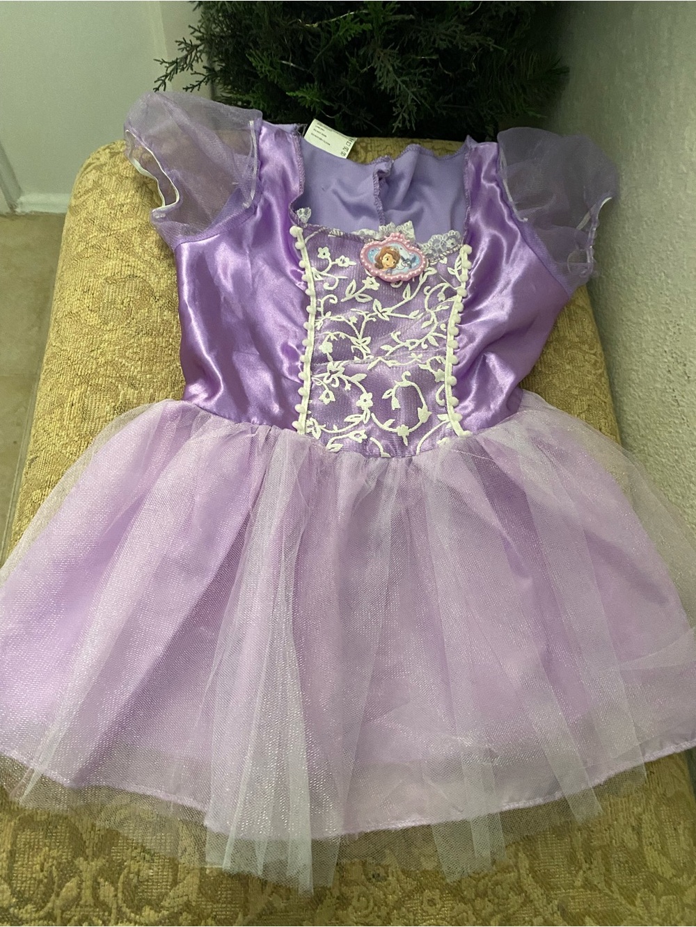 Disney Purple Sofia the First Dress-Up Dress and Headband Size4-6x - Picture 13 of 13